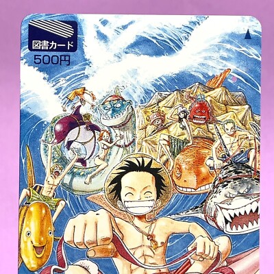 One Piece Summer comic market 2004 Prepaid Book Card Luffy Anime