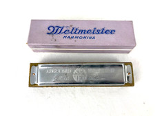 Weltmeister Harmonica w/ Case. Key of G. Vintage
