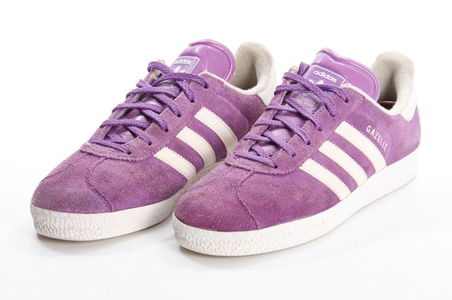 Womens ADIDAS ORIGINALS Sneakers 5.5 M in Violet Purple Suede Leather GAZELLE | eBay