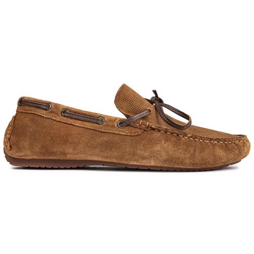RED TAPE Mens Maddox Loafers Shoes Tan 