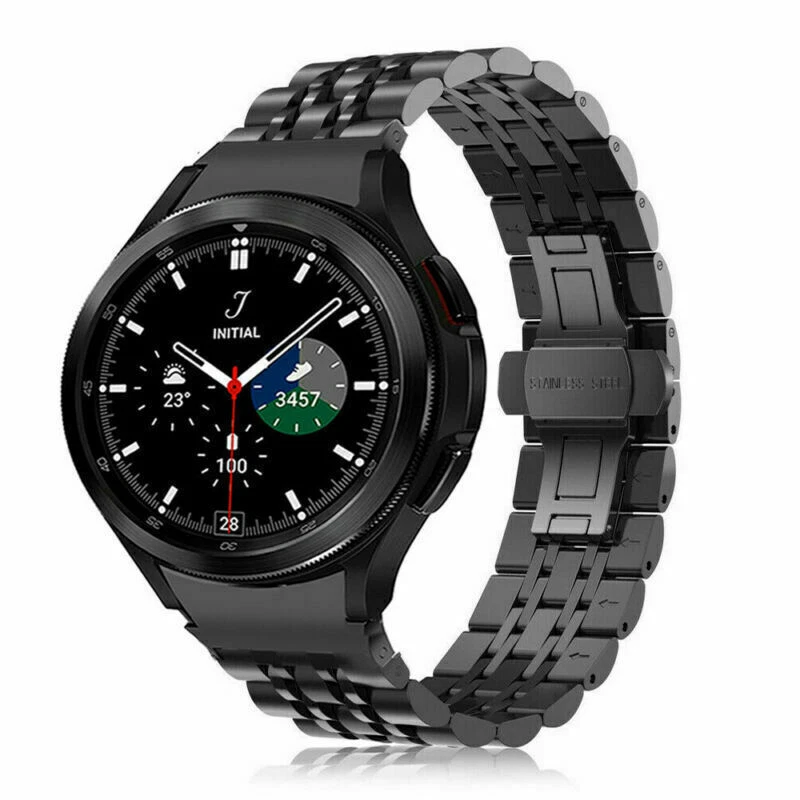 Stainless steel galaxy watch best sale band