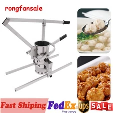 Manual Adjustable Meatball Maker Machine Fish Pork Beef Meatball Making Device