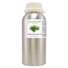16 fl oz Cedarwood Atlas Essential Oil 100 Pure  Natural in Aluminum Bottle