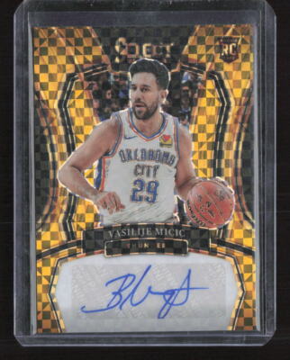 2023 Panini Select #RS-MIC Vasilije Micic Gold Auto /10