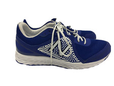 New Balance Baseball Turf Trainer Shoes, Mens Fresh Foam 3000v5, Royal White 16D