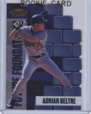ADRIAN BELTRE ROOKIE CARD Bowman's Best FUTURE FOUDATION Die-Cut RARE RC!