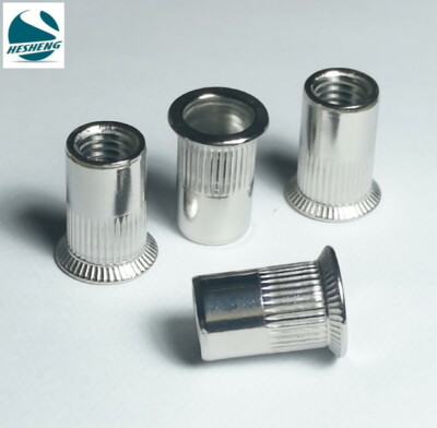 Qty 50 M8 Stainless Steel Countersunk Nutsert Rivet Nut Rivnut Long ...