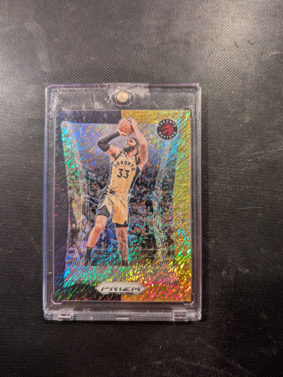 2023/2024 Prizm Deca Basketball: Gary Trent Jr FOTL Black Gold Shimmer #7/8