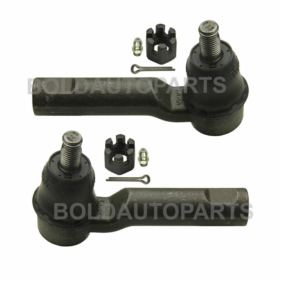 Juego de 2 extremos de barra de amarre de dirección MOOG exteriores delanteros para Lexus GX460 Toyota Tacoma Foto 2 de 4