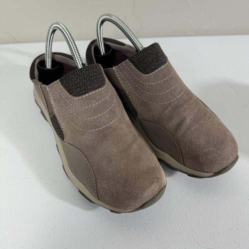 Earth Origins Trail Taya Womens 8 Brown/Tan “Thistle” Slip on Mules Clogs - Picture 2 of 13