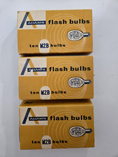 Adams M2B Flash Bulbs - LOT OF 23 BULBS - Vintage
