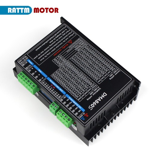 【US】Nema23 NEMA 34 Digital Stepper Driver CNC Controller 8.2A 18-160V DC DMA860S - Picture 7 of 7