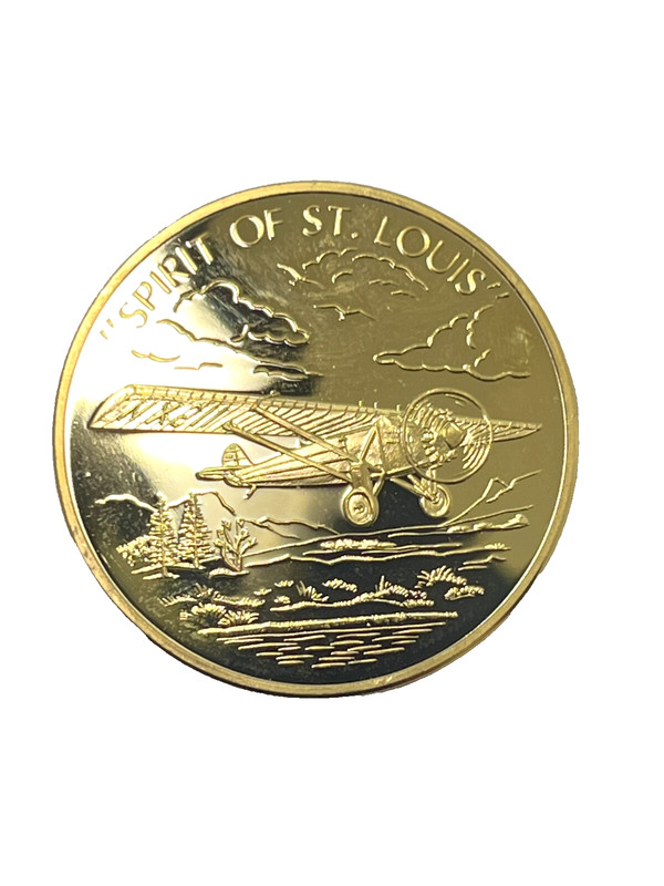 Spirit of St Louis, History of Aviation Milestones in Flight Commemorative Coin
