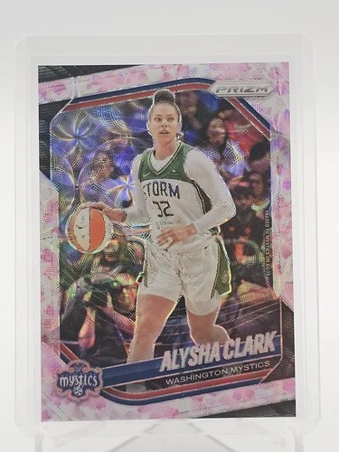 2025 Panini Prizm WNBA Basketball Cherry Blossom FOTL Alysha Clark #129