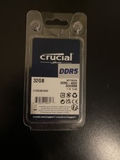 Crucial 32GB DDR5-4800 SO-DIMM Laptop Memory Modules (1x32GB) RAM - New in Box