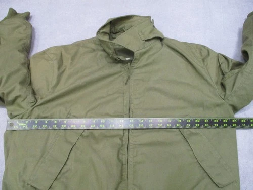 Vintage Alpha Industries CWU-45/P Flight Jacket Cold Weather Aramid Large Long image 14