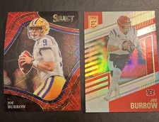 Joe Burrows!! Draft Pick Red Prism + Elite