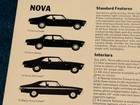1972 & 1973 Chevy NOVA Dealer Showroom Sales Promo Posters Coupe SS Sedan Rally — photo 10