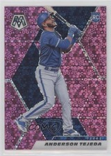 2021 Panini Mosaic Rookie Quick Pitch Pink Prizm 7/20 Anderson Tejeda #209 2o7