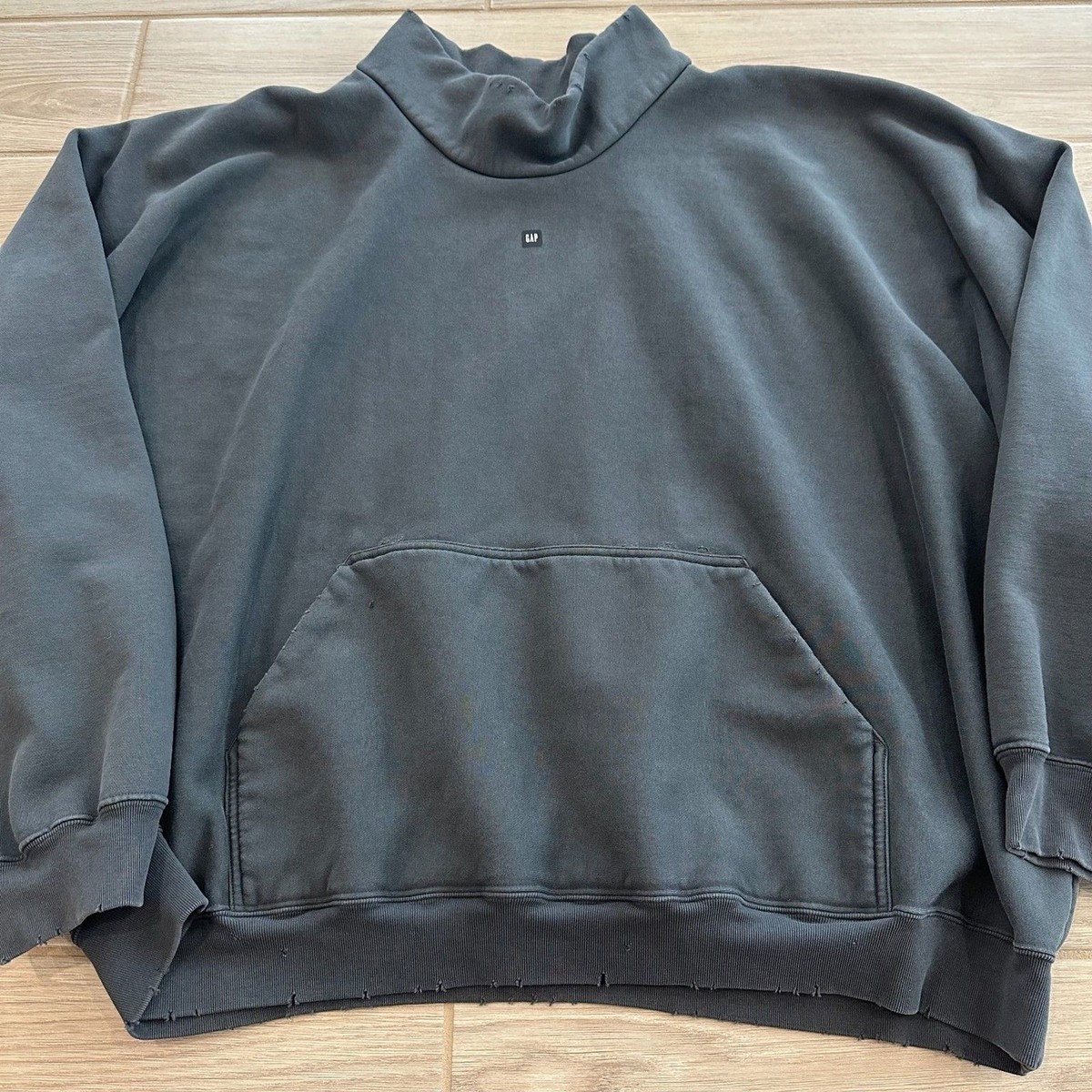 Yeezy x Gap Engineered by Balenciaga High Neck Sweater in Dark