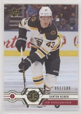 2019-20 Upper Deck UD Exclusives 51/100 Danton Heinen #260 09ej