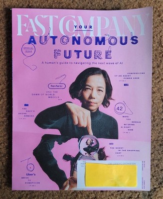 AUTONOMOUS FUTURE Fast Company Mag Summer 2026 NAVIGATING THE NEXT WAVE OF A.I.