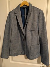 NWOT Talbots Women's Smoky Blue Blazer, Size 14