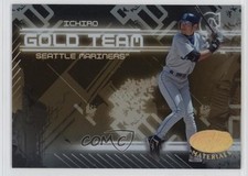 2005 Leaf Certified Materials Gold Team Ichiro Suzuki Ichiro #GT-9 HOF 0f6k