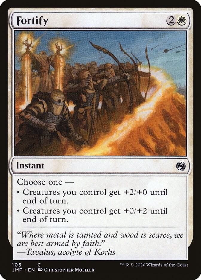 Fortify 105 Common Jumpstart Magic: The Gathering Near Mint