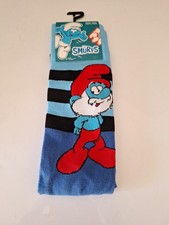 New Peyo Smurfs Socks unsex new Sz 7-12