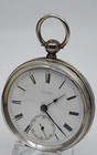 Antique Elgin grade 97 18s 7j Sterling Silver Case With A Bristol English Dial