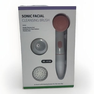 Sonic Facial Cleansing Brush Wl 0156 Gently Waterproof Vibration Modes Massage