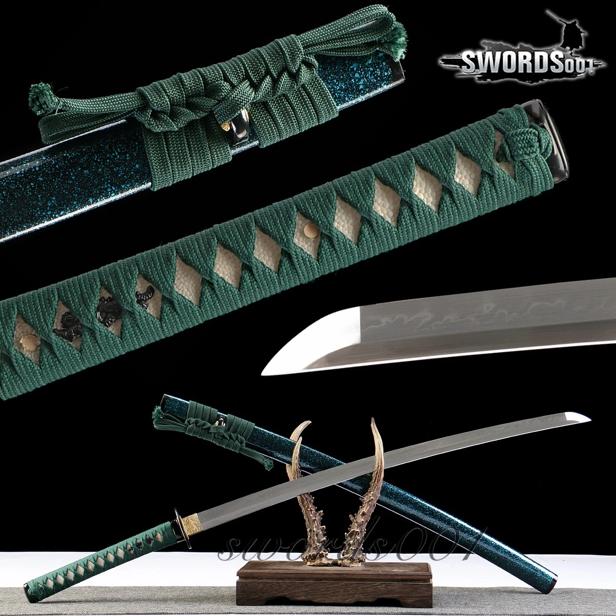 武士绿色收藏日本刀剑、军刀| eBay