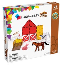 Magna-Tiles - Boerderij Set - Magnetico Speelgoed 25 pezzi