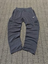 Vintage Y2K Baggy Nike Black Sweatpants Size: Small