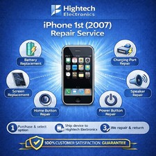 iPhone 1 Battery LCD Screen Speaker Charging Port Button Replacement Service