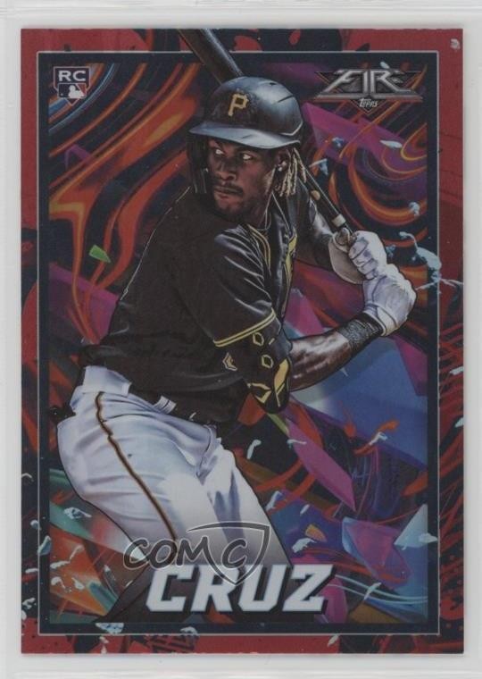 2022 Topps Fire Flame Oneil Cruz #133 0sz7