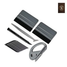 Vehicle Vinyl Wrap Window Tint Film Tool Kit Include 4 Inch Felt Squeegee Re...