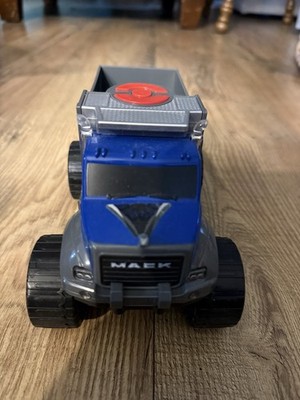 Mack Garbage Truck Vehicle Recycle Toy Car Light Sound Push N Go Kid Galaxy