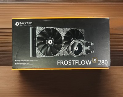 ID-COOLING FROSTFLOW X 280 CPU Water Cooler White LED 280mm CPU Liquid Cooler.