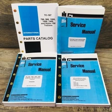 International 766 966 1066 1466 Tractor Service Parts Manual Repair Shop Set Ih