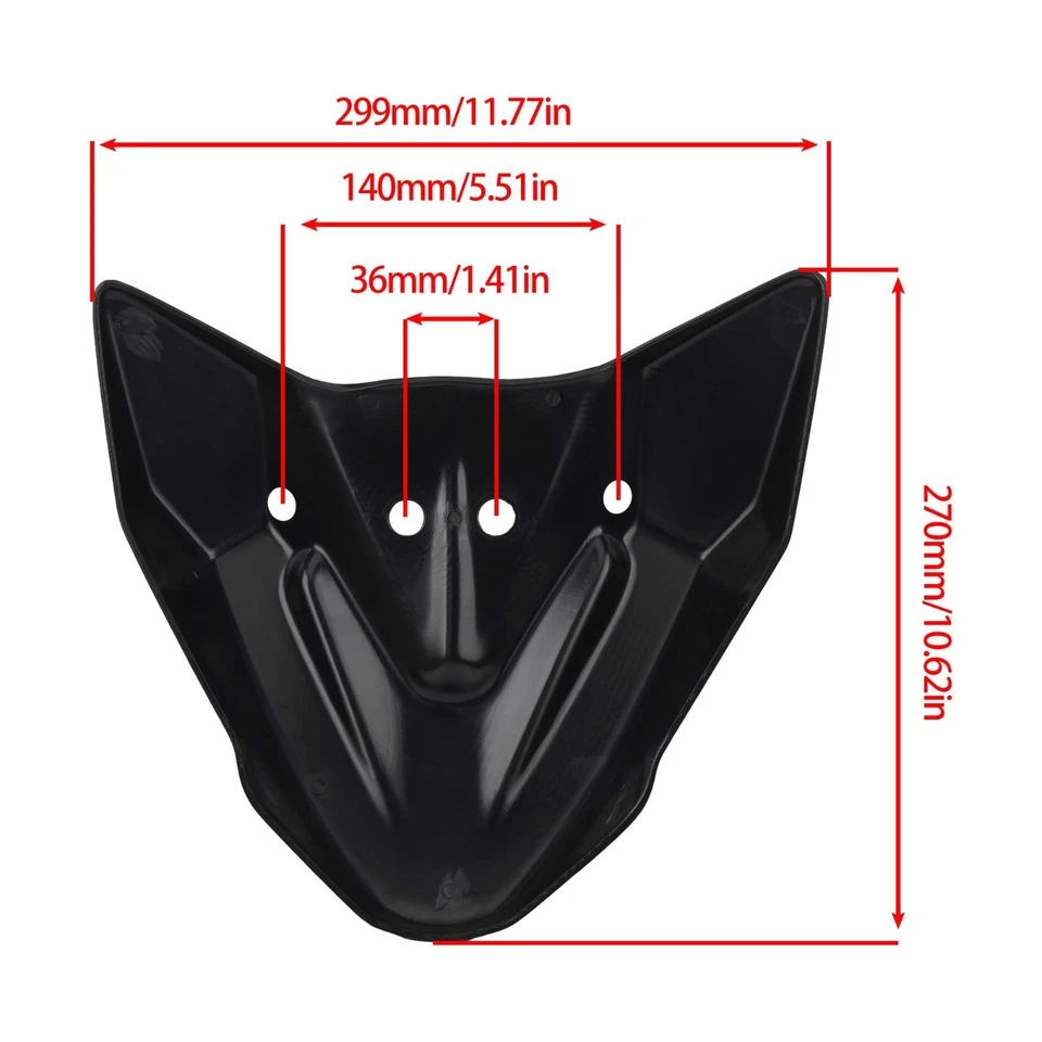 Motorcycle Front Wheel Fender Cover For KTM390 790 Adventure 2019-2021 Dirt Bike Foto 2 de 4