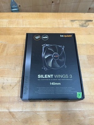 Be Quiet! Silent Wings 3 140mm Cooling Case Fan PWM 1000 RPM High Speed