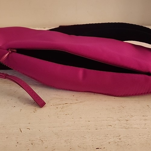 Riñonera ajustable brillante fucsia eléctrica nueva sin etiquetas - Imagen 4 de 9