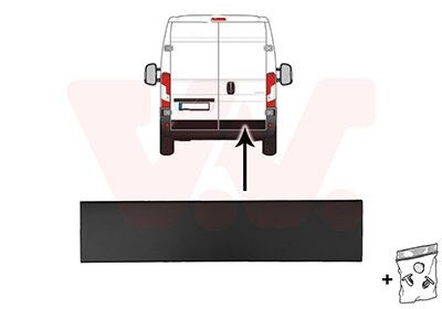 VAN Wezel 4064432 Seitenschutzl. Tuer Hi. Re. Unten Peugeot Boxer Baujahr: 2014-image