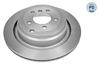 2X Meyle Bremsscheibe 53-15 523 0012/PD FüR Land Rover