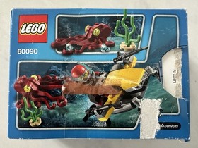 LEGO CITY: Deep Sea Diving Scooter (60090) with instructions and original box