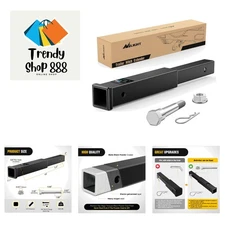 Trailer Hitch Extender 18 Inch Extension Length Fits for 2 Inch Receiver Tube...