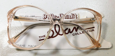Vintage ELAN 1304 Tawney Frost 54/18 Eyeglass Frames New Old Stock #98