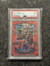 2022-23 Panini Prizm Paolo Banchero #249 Red Ice Prizm Rookie PSA 9 Magic